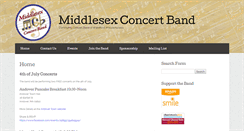 Desktop Screenshot of mcbconcertband.org