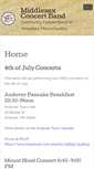 Mobile Screenshot of mcbconcertband.org